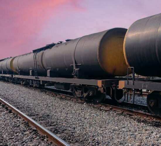 Tanker Cars with Hazardous Materials